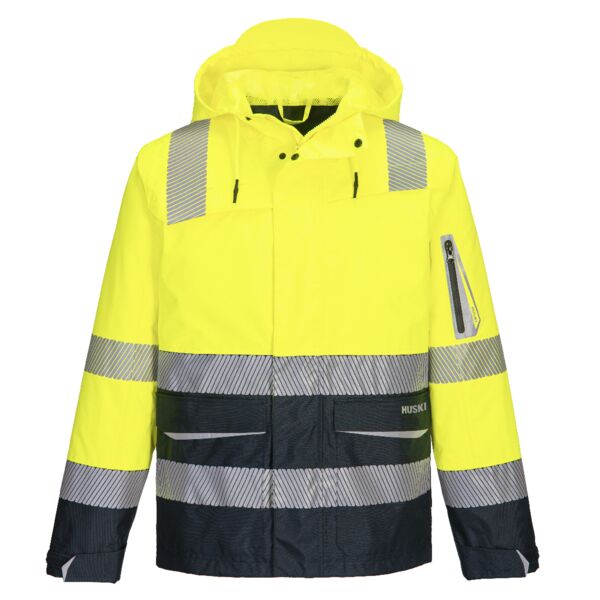 Huski Hi Vis Contrast Rain Jacket Thumbnail