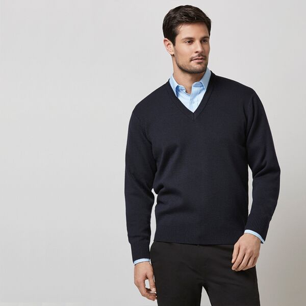Mens Woolmix Knit Pullover Thumbnail
