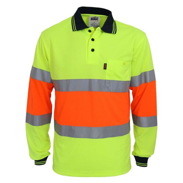 Hi Vis Cool Dry 2T Bio Motion Polo Thumbnail